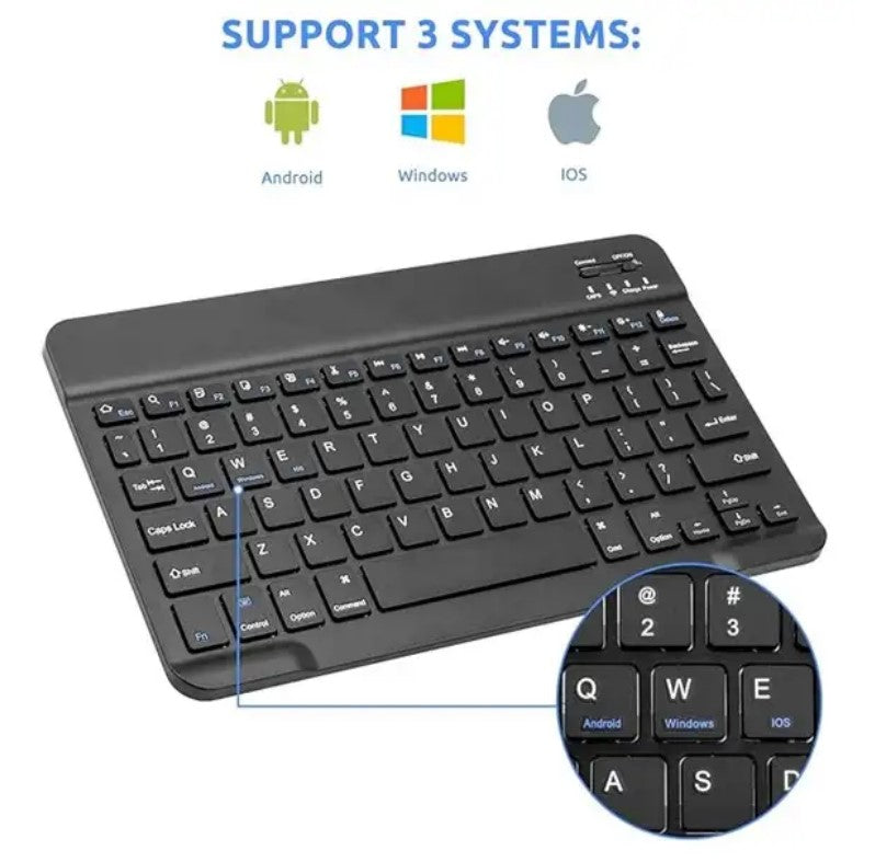 Rechargeable Wireless Bluetooth Keyboard